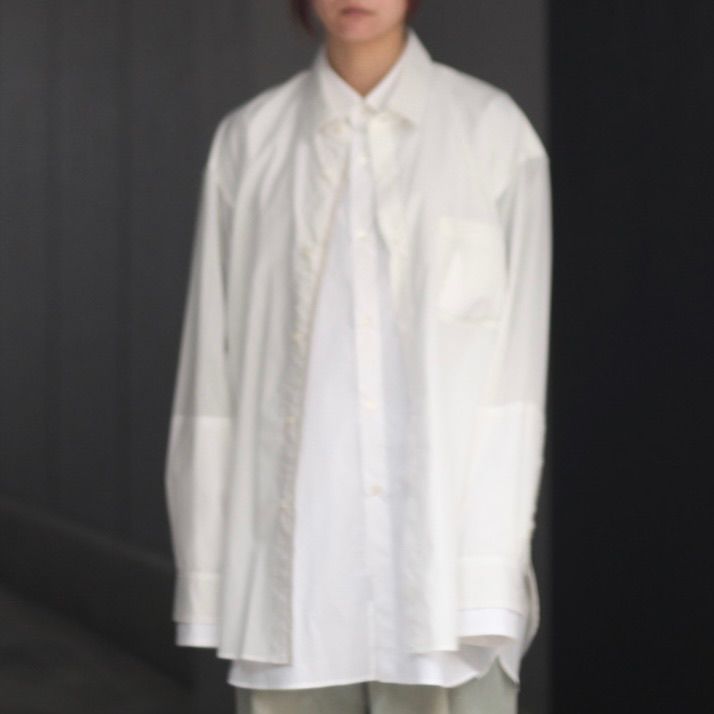 ssstein - 【残り一点】Oversized Layered Shirt | ACRMTSM ONLINE STORE