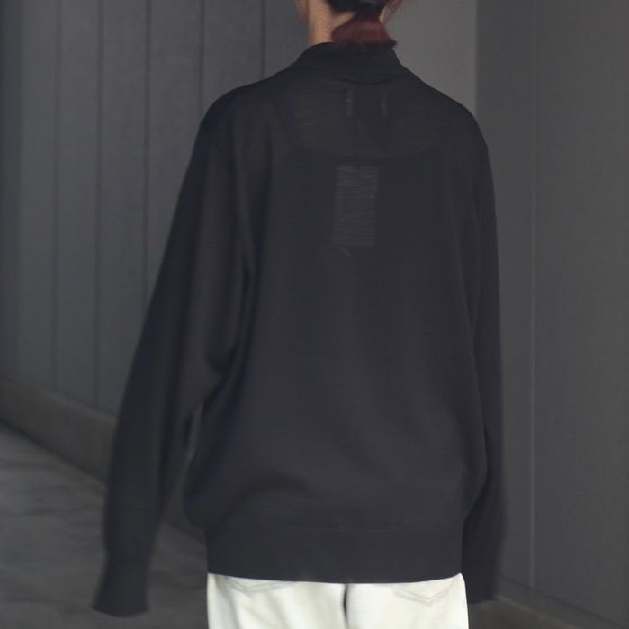 ssstein - 【残りわずか】Wool/Silk Knit Skipper LS | ACRMTSM ONLINE