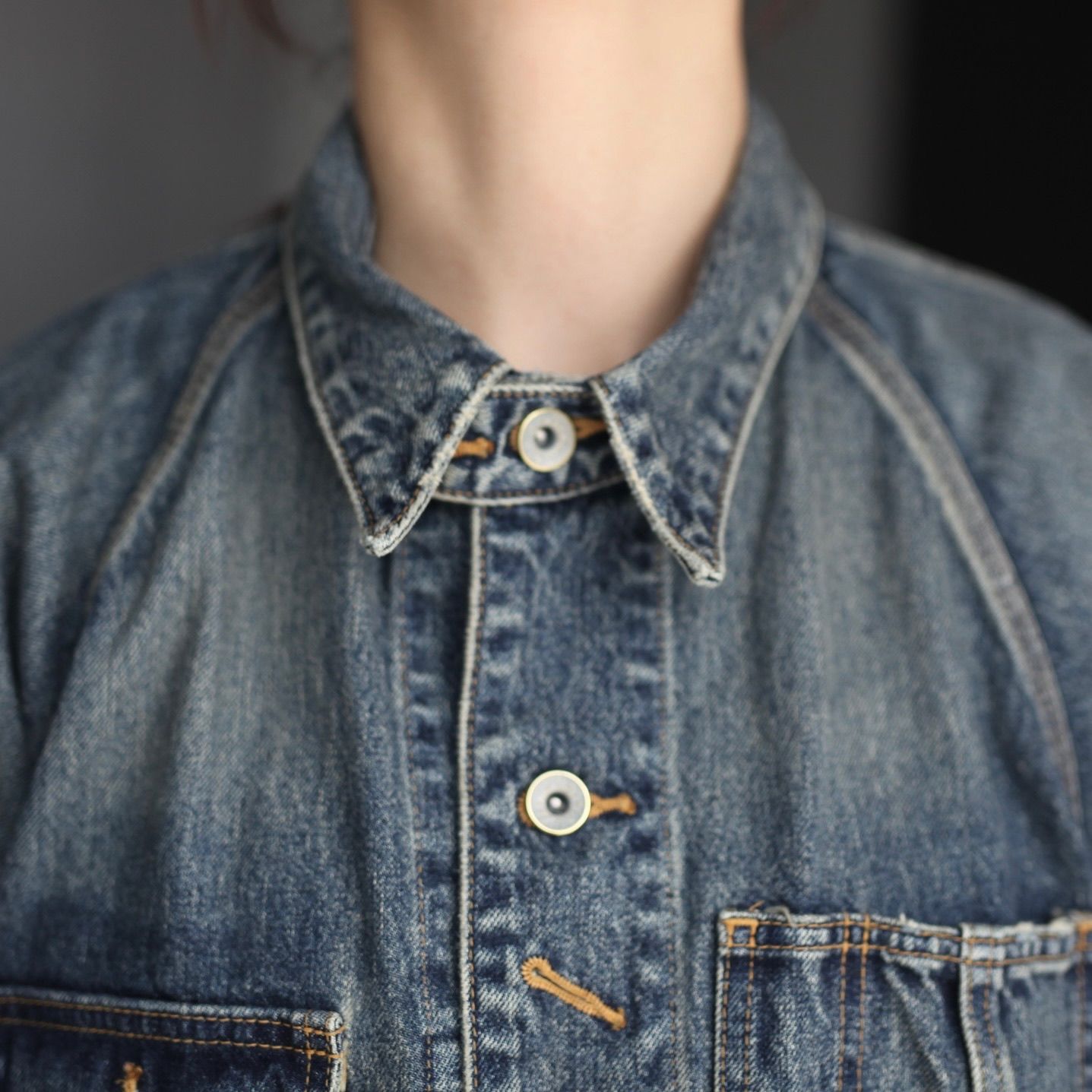 DAIRIKU - 【残り一点】Vintage Wash D-Sleeve Cover All | ACRMTSM