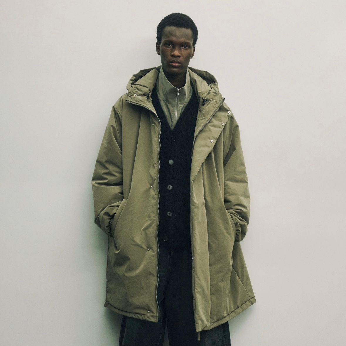 ssstein - 【再販売通知受付可能】Oversized Padded Hoody Coat