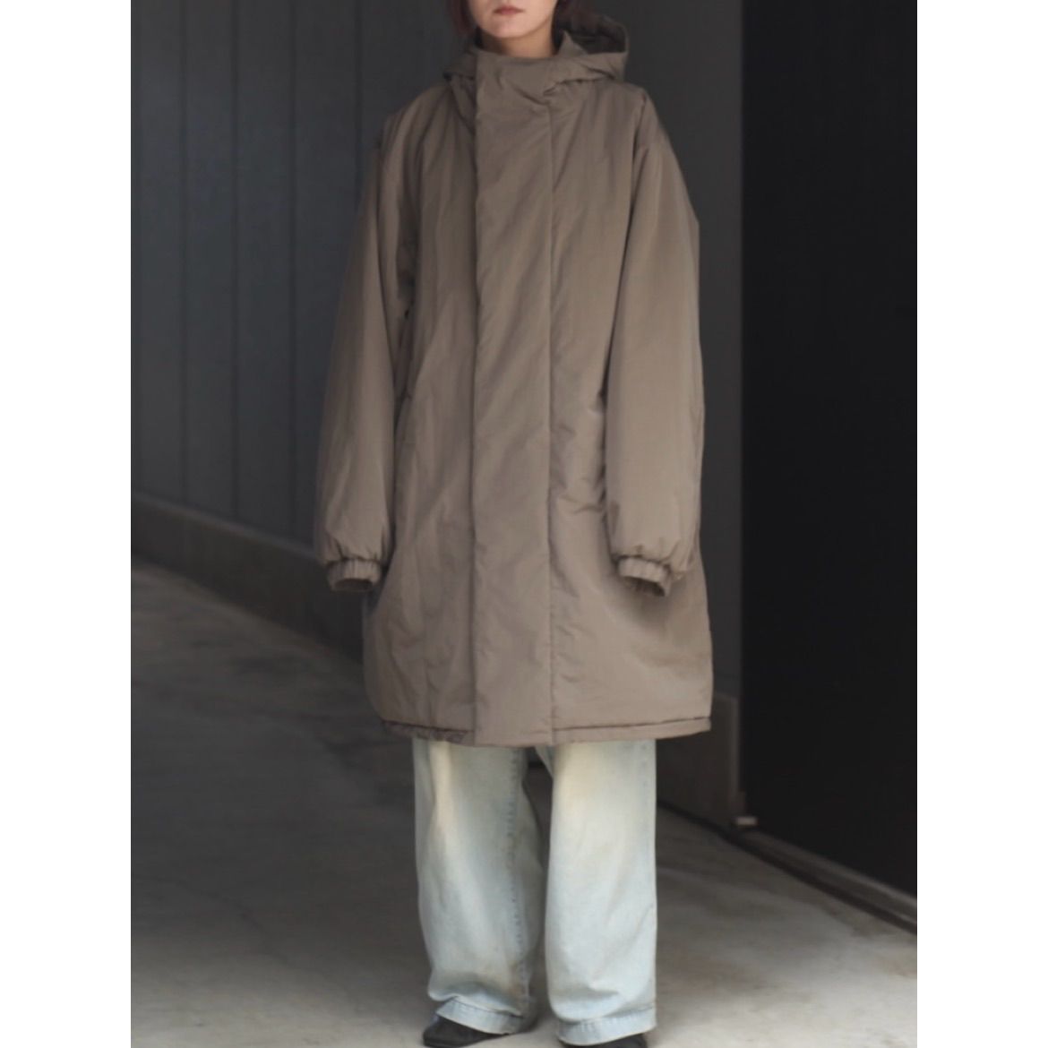 ssstein - 【再販売通知受付可能】Oversized Padded Hoody Coat