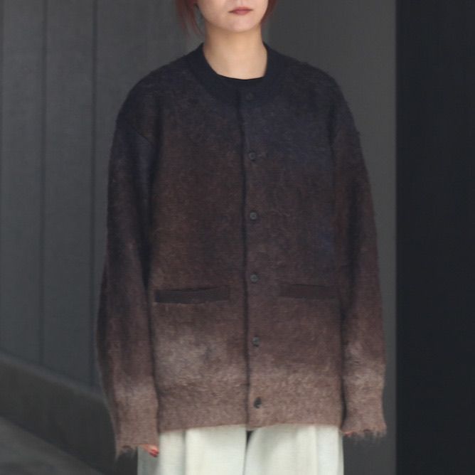 ssstein - 【残り一点】Gradation Mohair Knit Cardigan | ACRMTSM