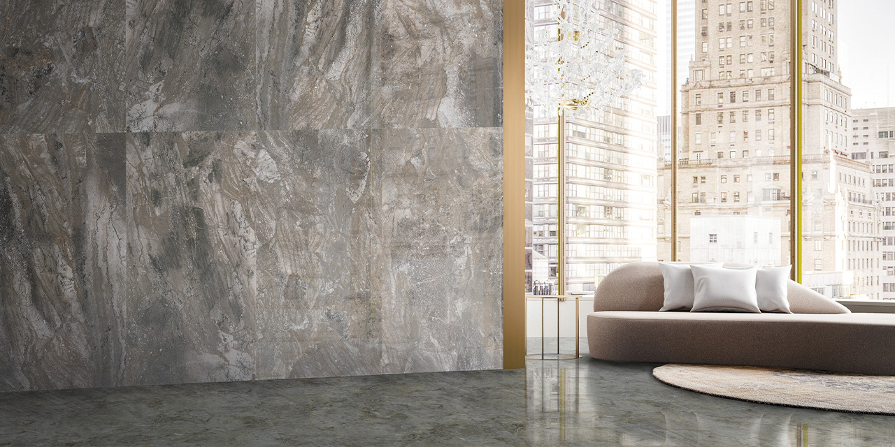 マーブルG 600×1200 ニューキャッスルグレー 磨き｜タイルの通販