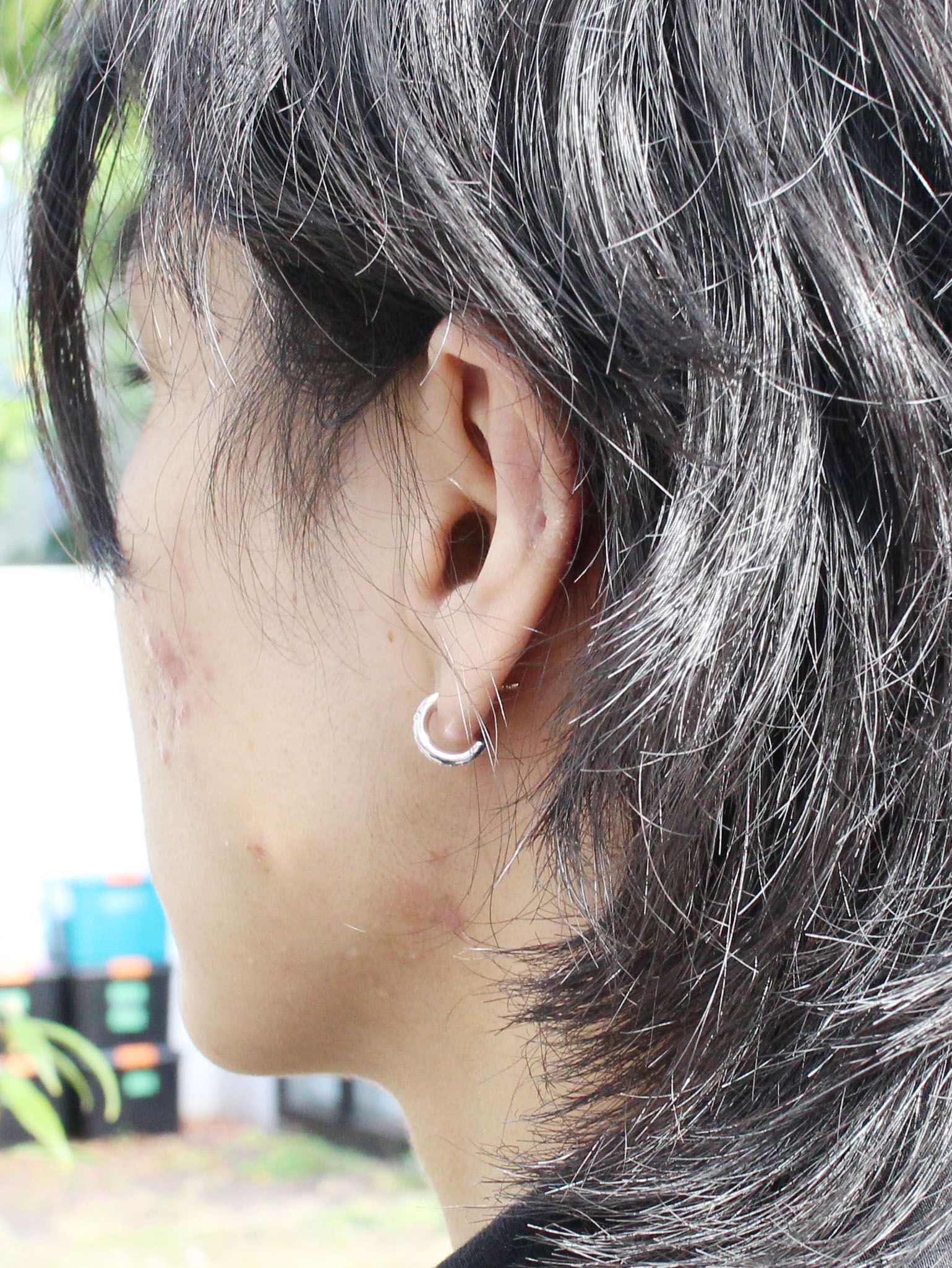 CAREERING - 【片耳用】HF × GOD SELECTION XXX フープピアス