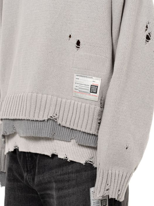 Maison MIHARA YASUHIRO - トリプル レイヤード ニット セーター