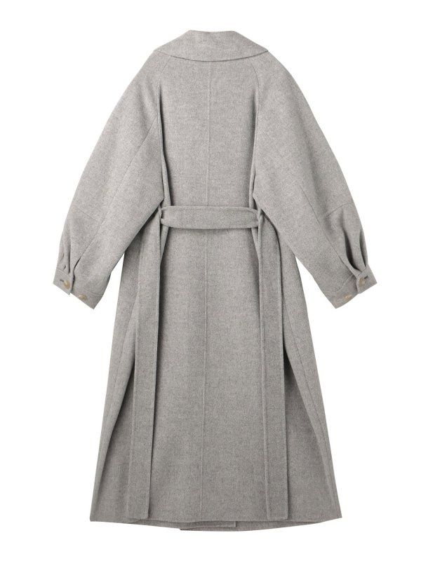 ETRE TOKYO - リバートレンチコート - GREY | ADDICT WEB SHOP