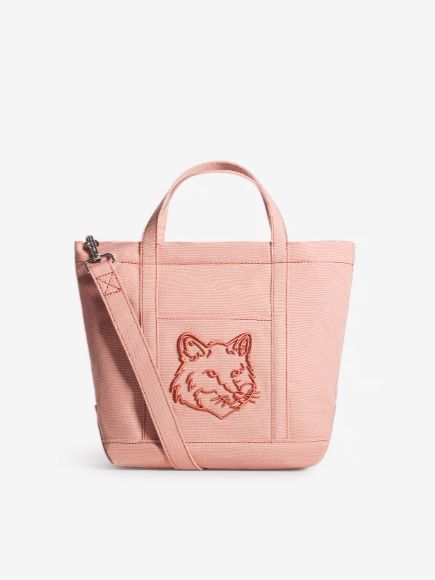 MAISON KITSUNÉ - ボールドフォックスヘッド 刺繍 スモール トート