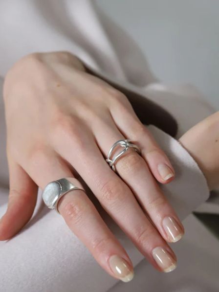 TEN. - フェイトリング SV シルバー 指輪 シンプル デザイン ユニ