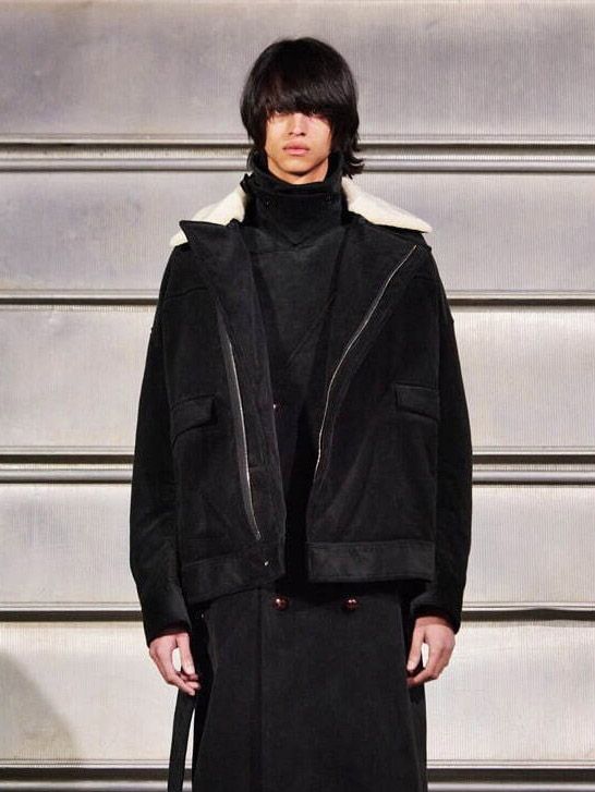 YUKI HASHIMOTO - ボンバージャケット - FAUX FUR COLLAR BLOUSON