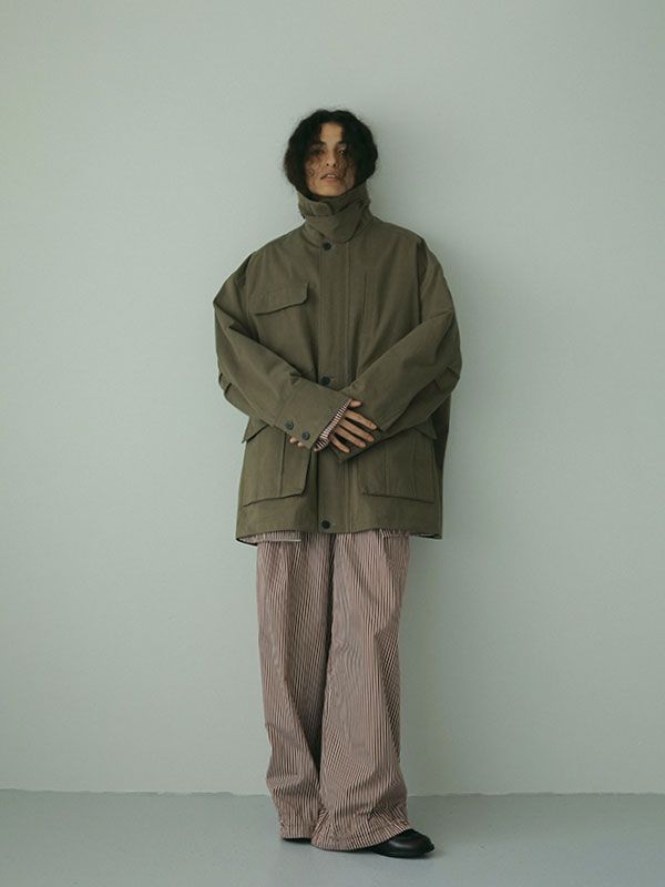 ETRE TOKYO - ハイカウントミリタリーコート - KHAKI | ADDICT WEB SHOP