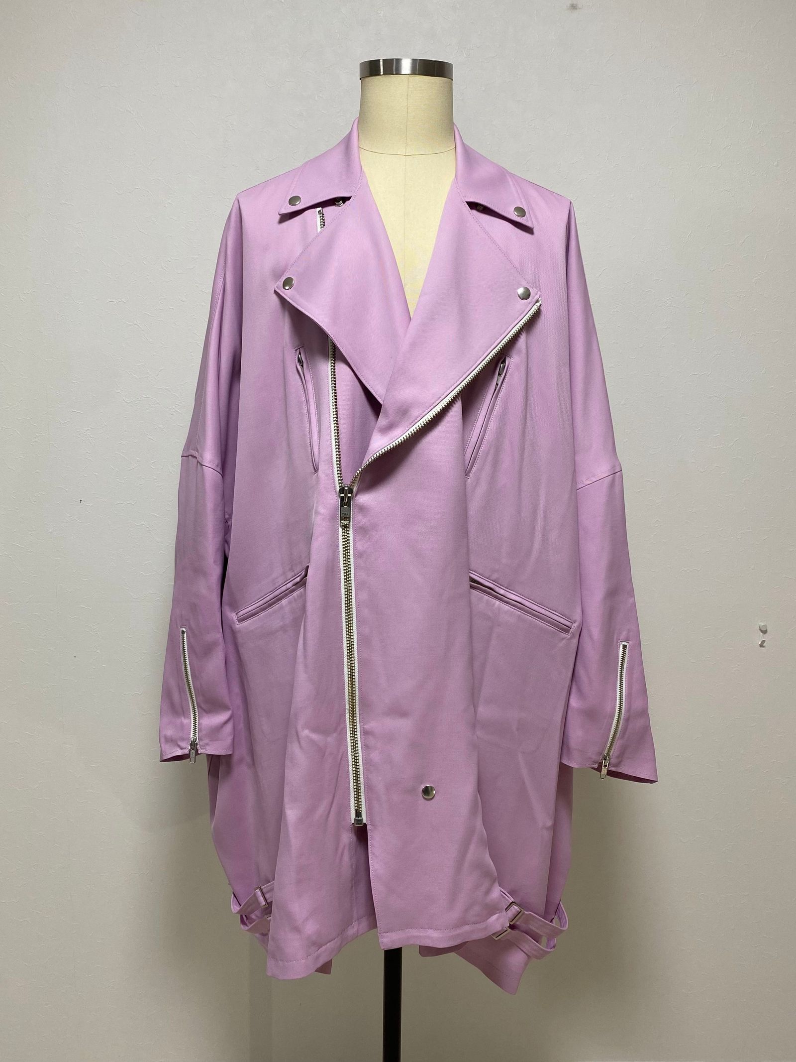 KIDILL - Riders Coat - ライダースコート - PINK | ADDICT WEB SHOP