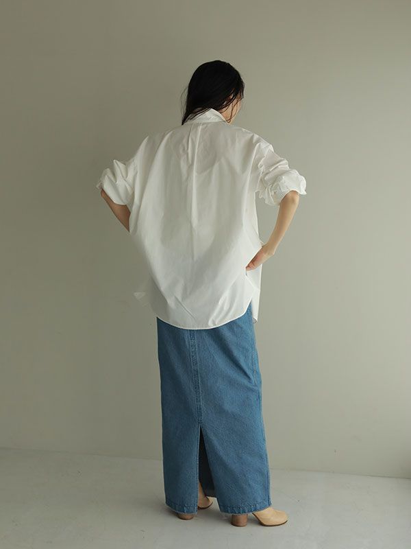 ETRE TOKYO - エンブロイダリーシャツ - WHITE | ADDICT WEB SHOP