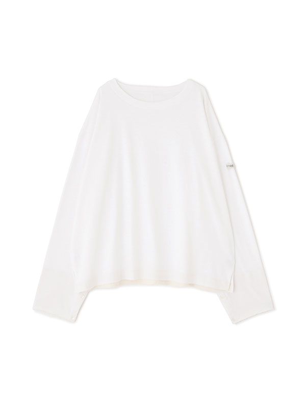ETRE TOKYO - カットオフカフスロンTee (WHITE) | ADDICT WEB SHOP