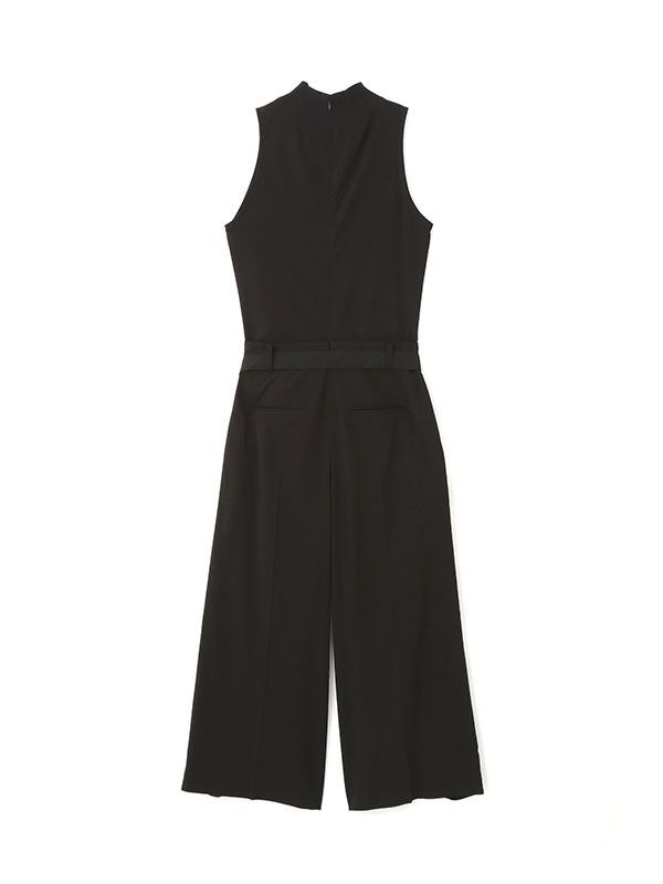 ETRE TOKYO - ドレープハイネックノースリオールインワン - BLACK