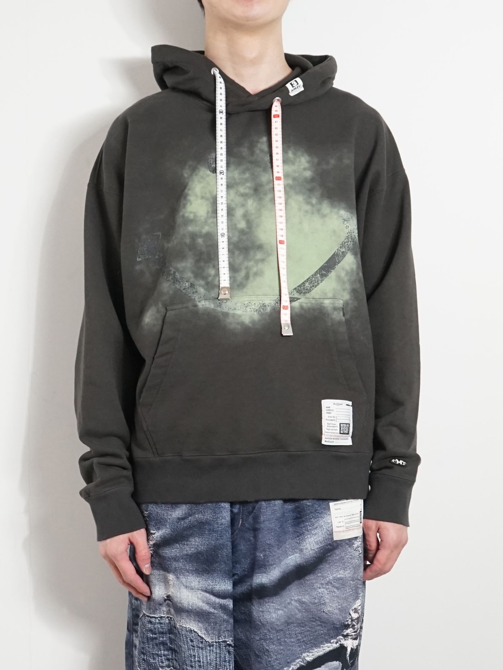 Maison MIHARA YASUHIRO - スマイリーフェイスプリントディストレスド