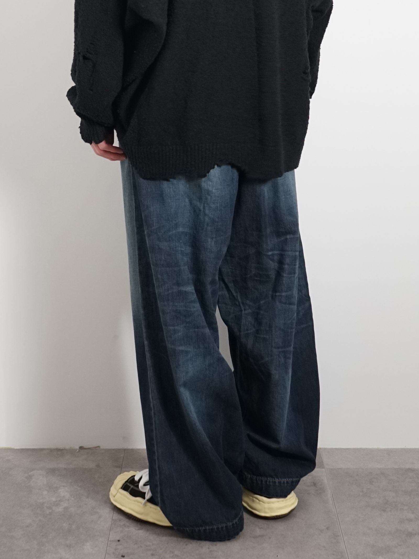 Maison MIHARA YASUHIRO - ライトデニム ワイド パンツ - Light Denim