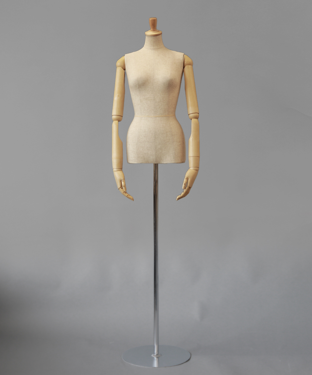 婦人腕付き布ボディ SL350-1P｜トルソー（ファブリック）レンタルなら