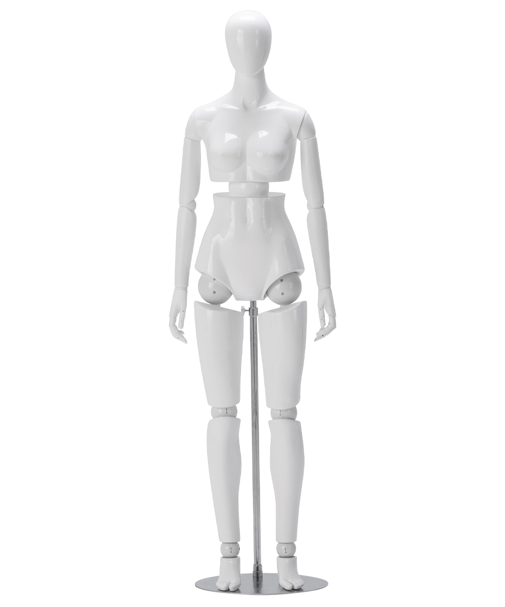 全身可動式アブマネキン レディース｜ディスプレイアイテム