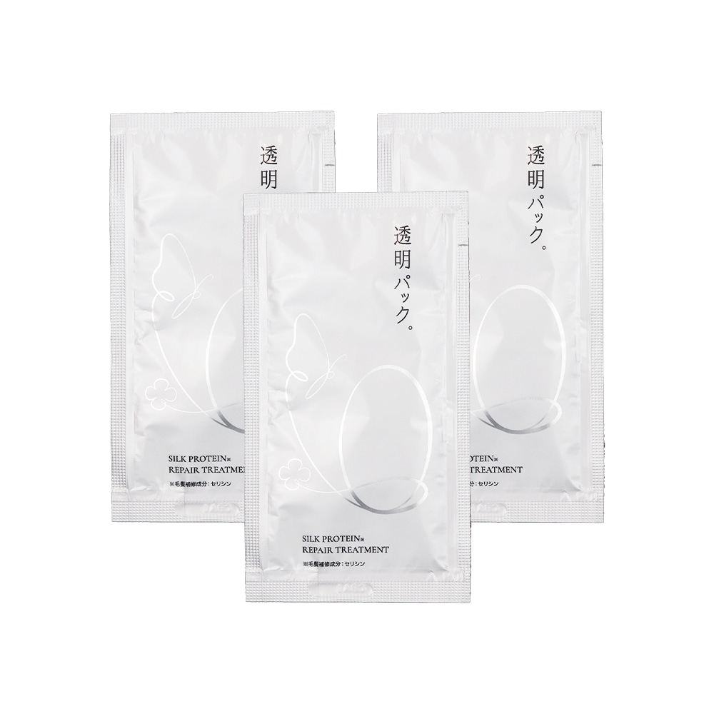 透明パック。 透明パック ヘアトリートメント ヘアパック ヘアマスク