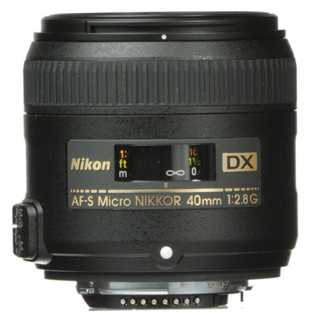 Nikon 40mm f/2.8G AF-S DX Micro NIKKOR Lens 2200