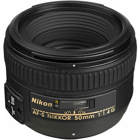 Nikon 50mm f/1.4G AF-S NIKKOR Lens 2180