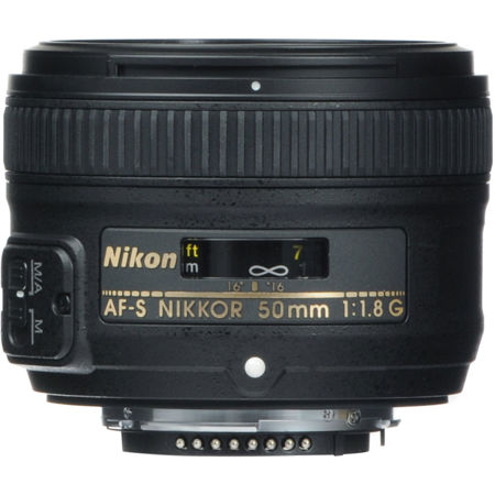 Nikon 50mm f/1.8G AF-S NIKKOR Lens 2199