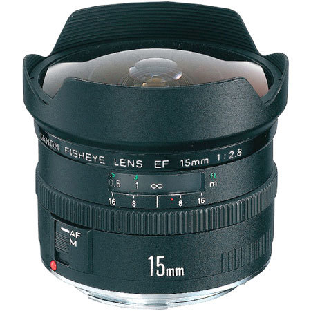 Canon EF 15mm f/2.8 Fisheye Lens, USA