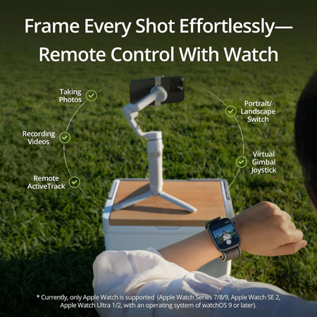 DJI Osmo Mobile 6 Smartphone Gimbal, Black CP.OS.00000213.01