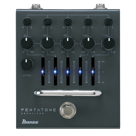 Ibanez PTEQ Pentatone 5-band Parametric EQ Pedal PTEQ