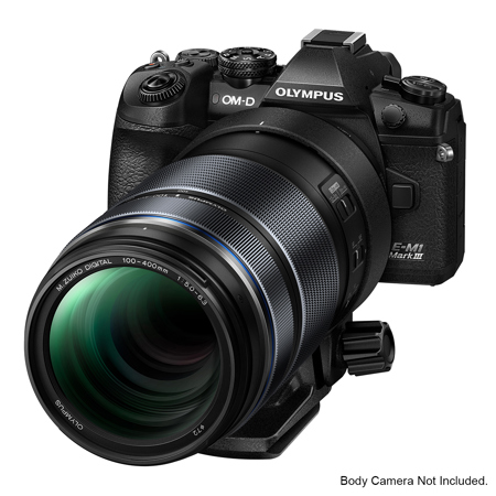 Olympus M.Zuiko Digital ED 100-400mm f/5.0-6.3 IS Lens, Black