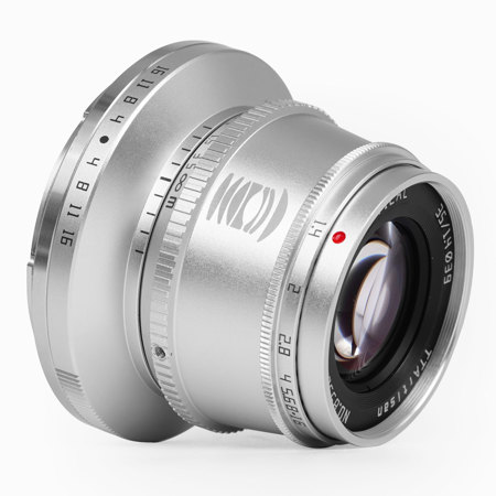 TTArtisan 35mm f/1.4 Lens for Fujifilm X, Silver A11S