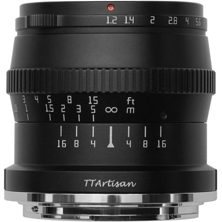 TTArtisan 50mm f/1.2 Lens for Nikon Z, Black A21B