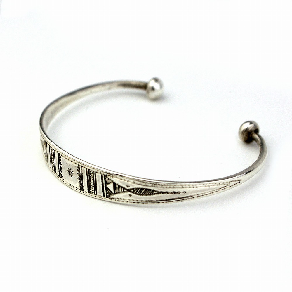 アフリカンスクエアー / トゥアレグシルバーブレスレット