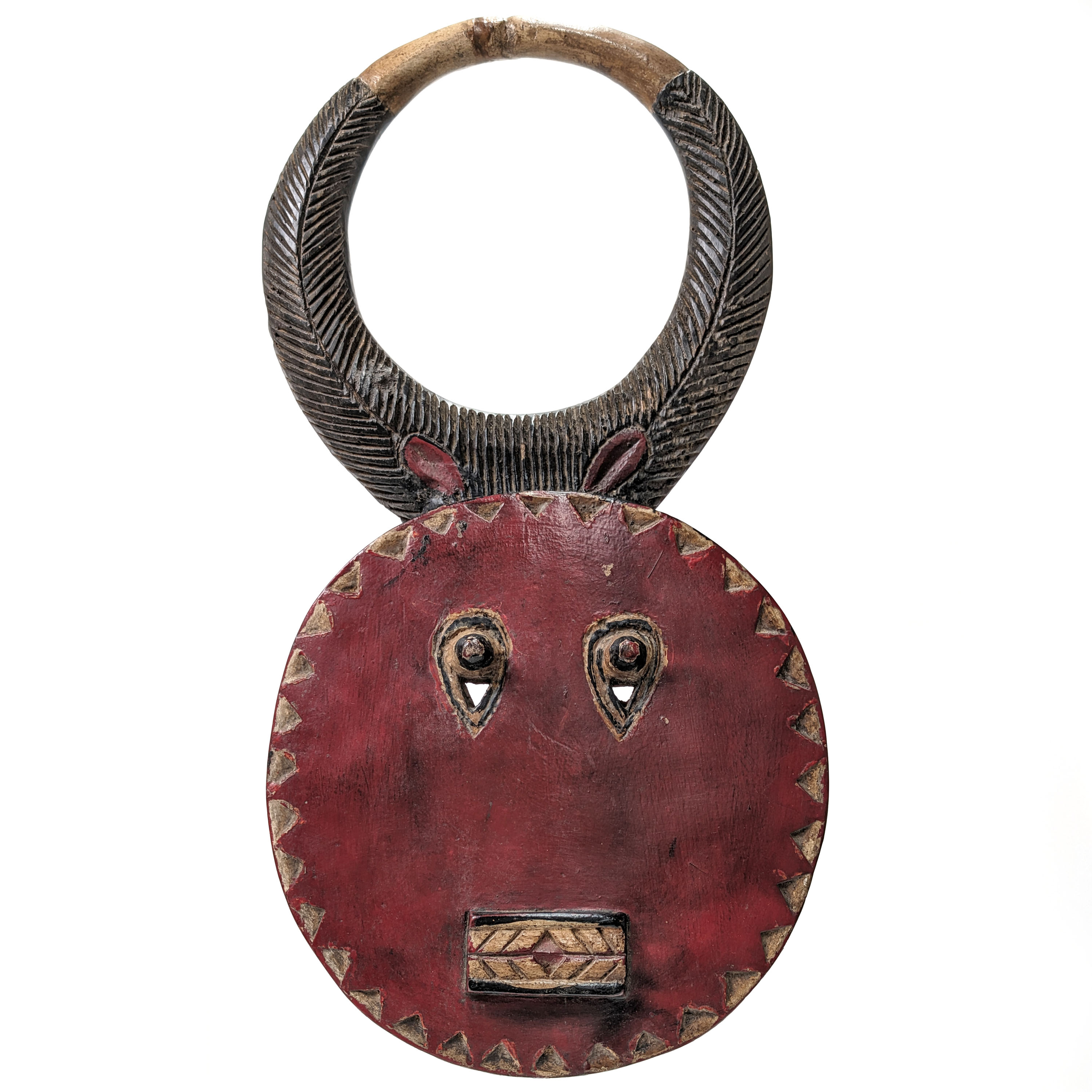 アフリカンマスクプレプレ仮面バウレ族