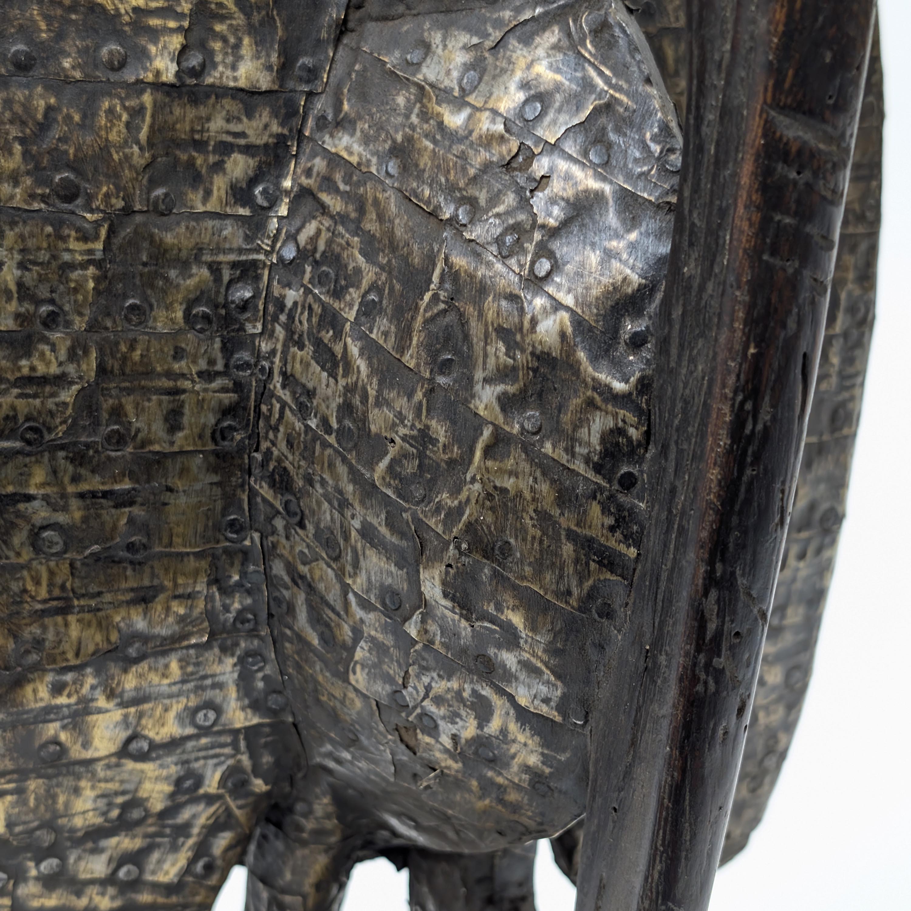 セヌフォ族木彫像カラオ 40cm アフリカン プリミティブアート （r133