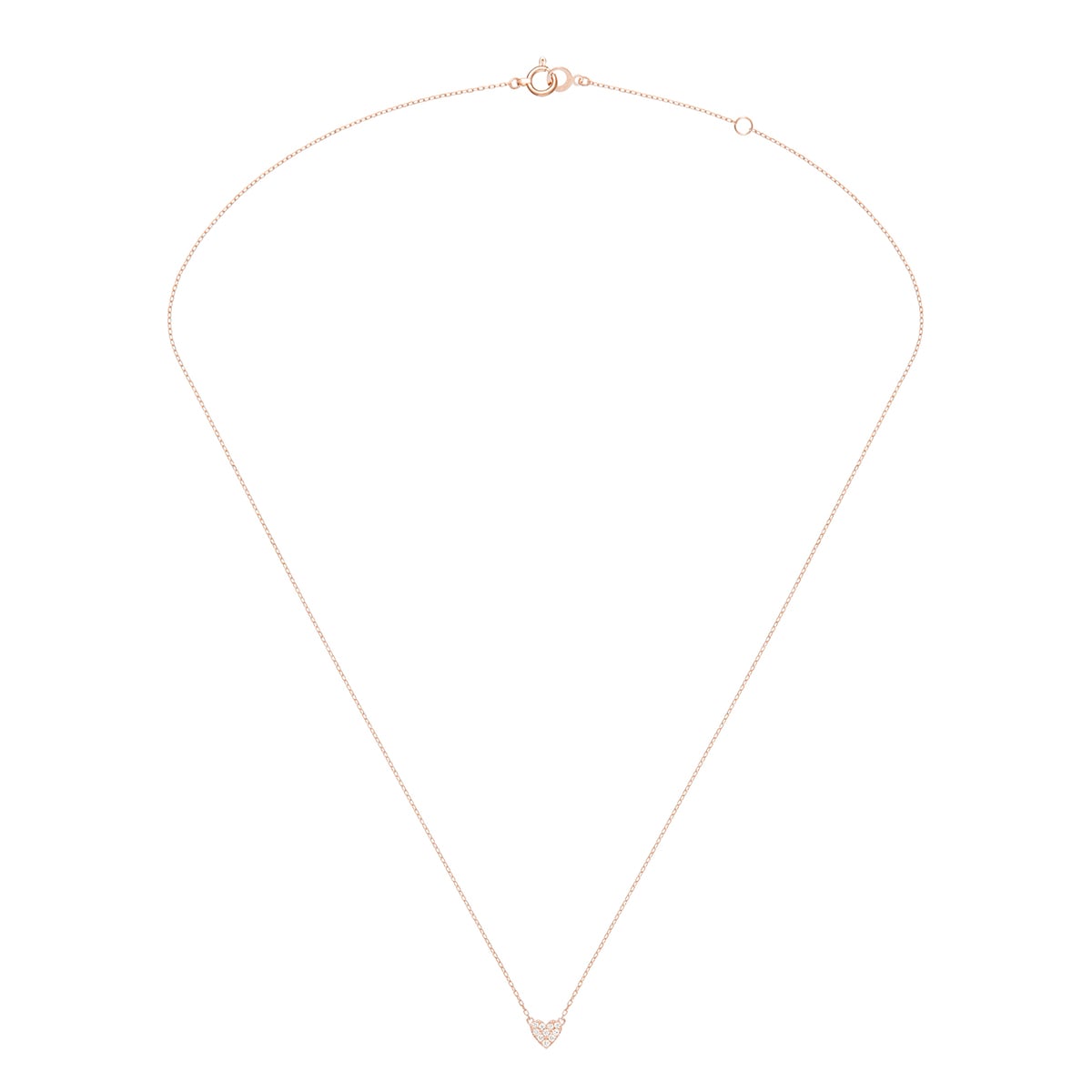 WEB限定】ハートパヴェ ネックレス | AHKAH / アーカー | 【公式