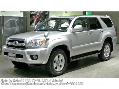 マルチシェード|アイズの高断熱サンシェード|ハイラックスサーフ 210系