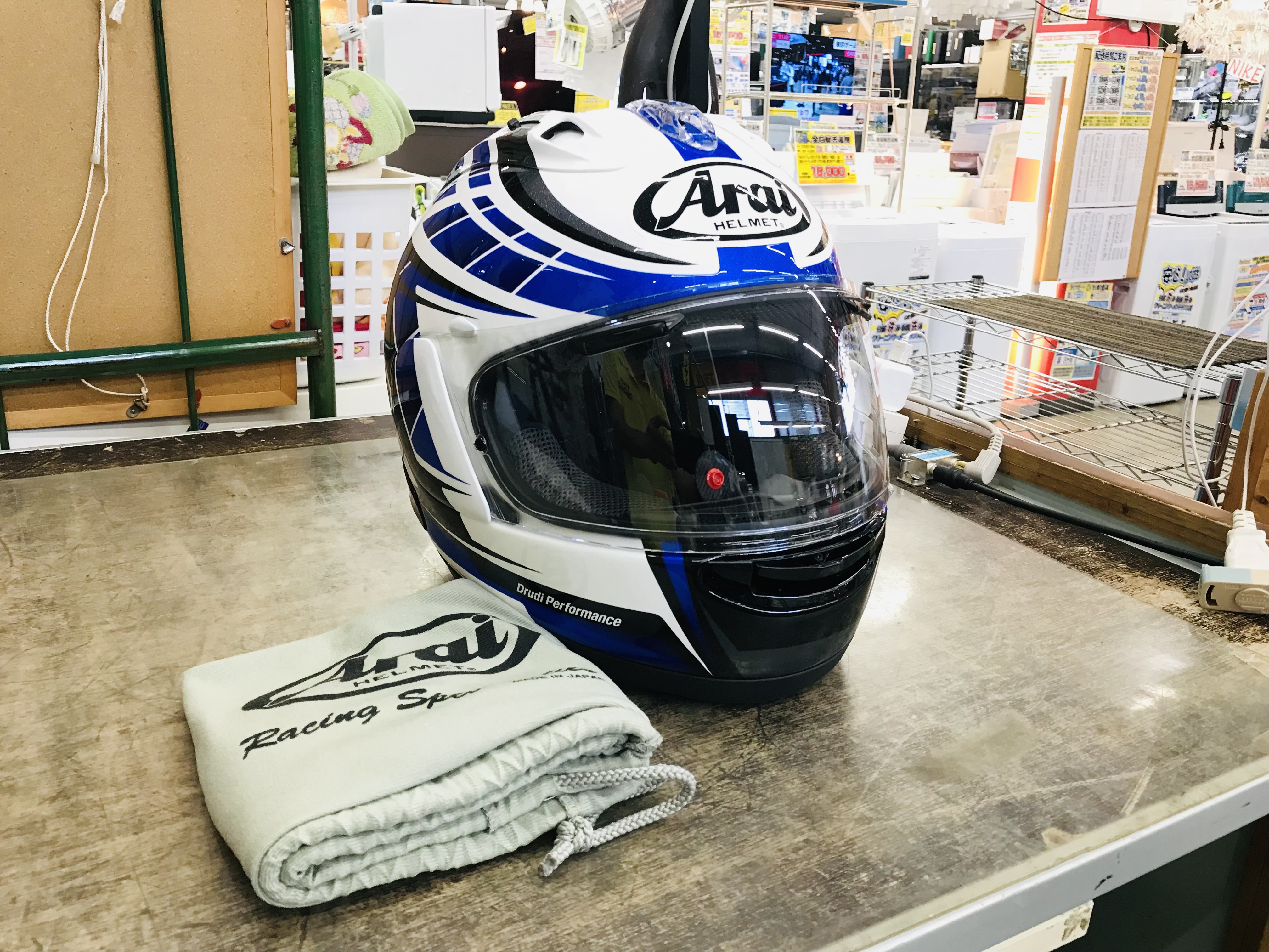 Arai RX-7X プラネット 山城×アライ フルフェイスヘルメット 買取致し