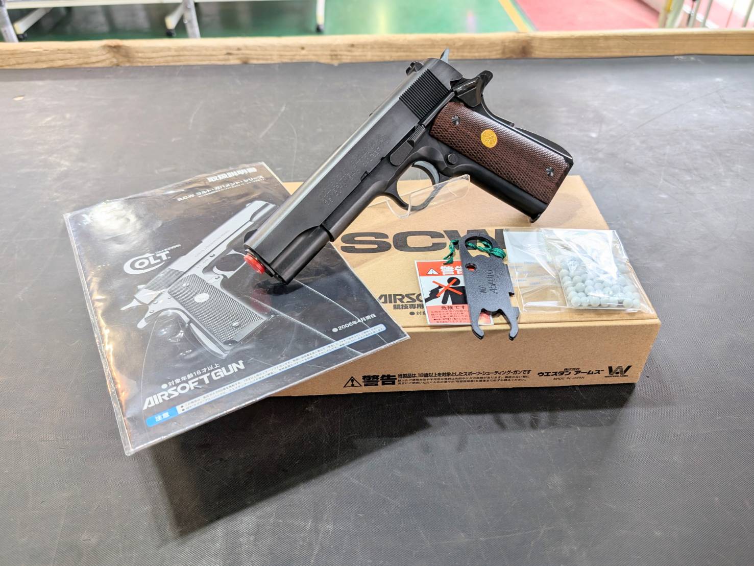 ウエスタン アームズ ガスガン WA コルト MkIVシリーズ70 コルト