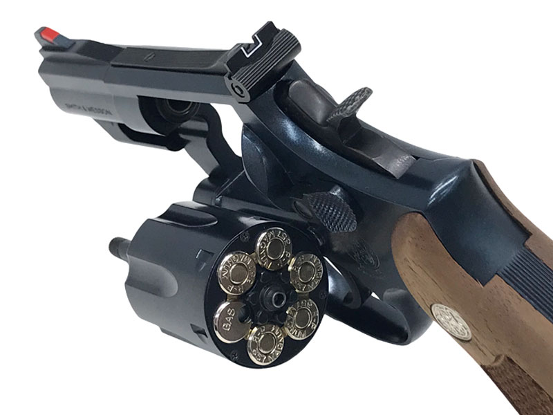 タナカ] S&W M19 2.5インチ HW ブルーイング キャロムショット 木製