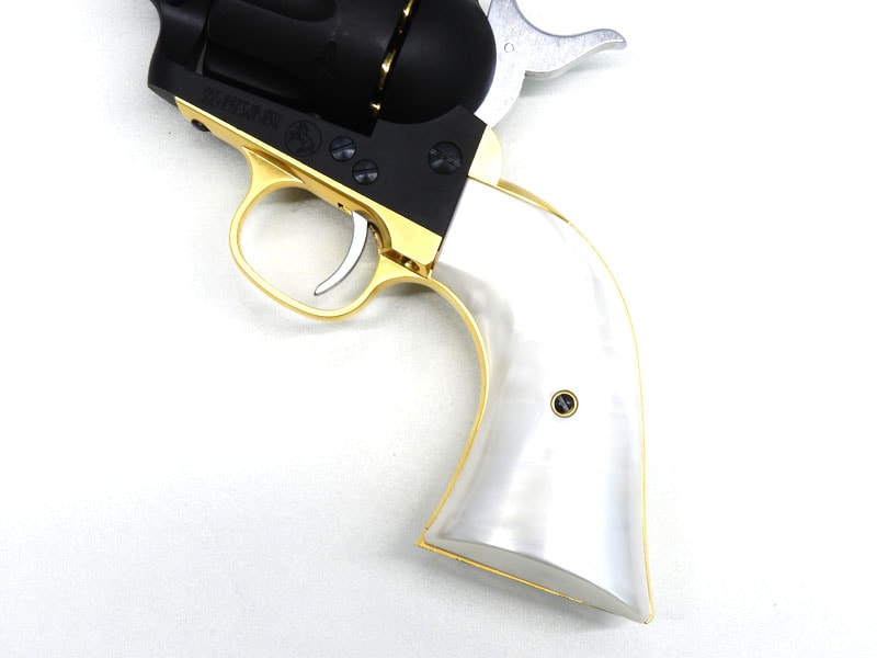 マルシン] コルト SAA 1st Gen.シビリアン 4.75インチ ガスガン パール