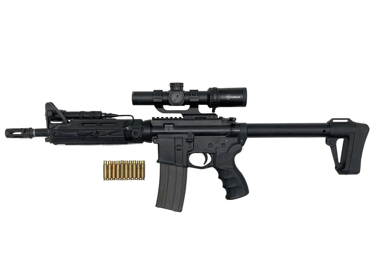 MGC] M16A2カービン M725 発火モデルガン 外装フルカスタム (中古)の