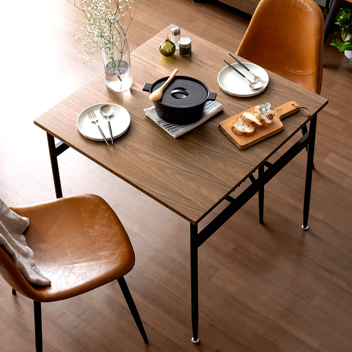 2人用 ダイニングテーブル Morris(モーリス) 75cm幅 2人用テーブル単体