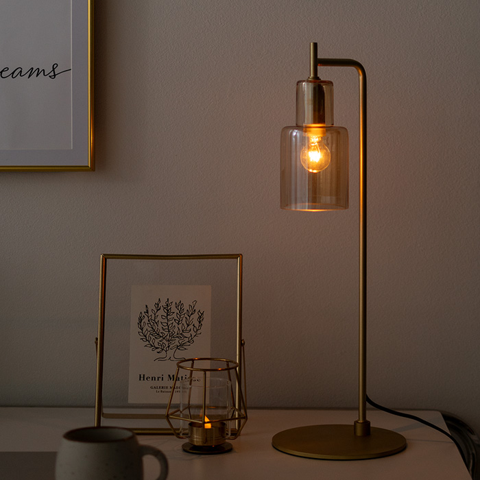 ガラスシェードデスクライト GENE(ジーン) | 家具・インテリア通販