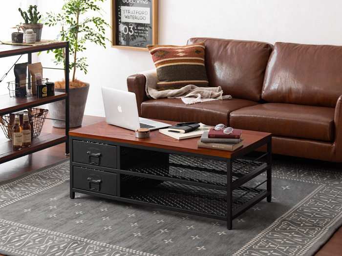 ヴィンテージウッドリビングテーブル BILLS(ビルズ) | 家具