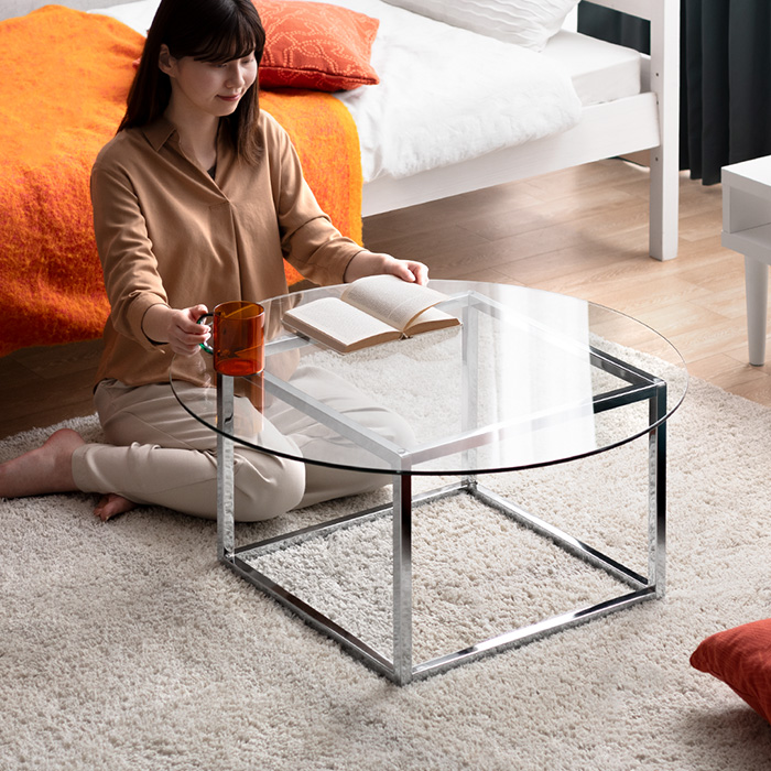 ガラステーブル LUNO(ルーノ) | 家具・インテリア通販 【公式