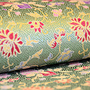 紗綾形に花唐草文様名古屋帯