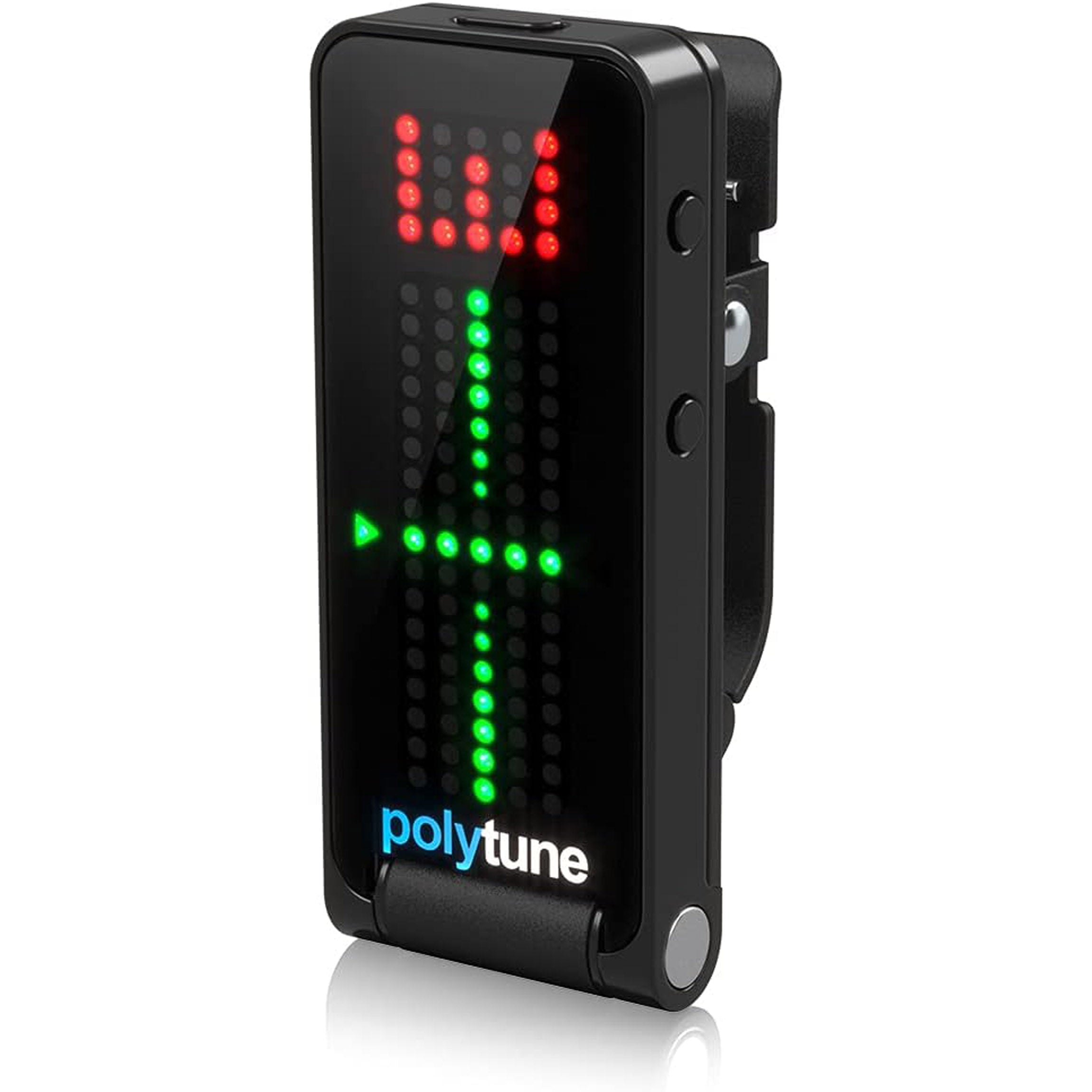 TC Electronic PolyTune Clip Black Noir Clip-on Polyphonic Tuner