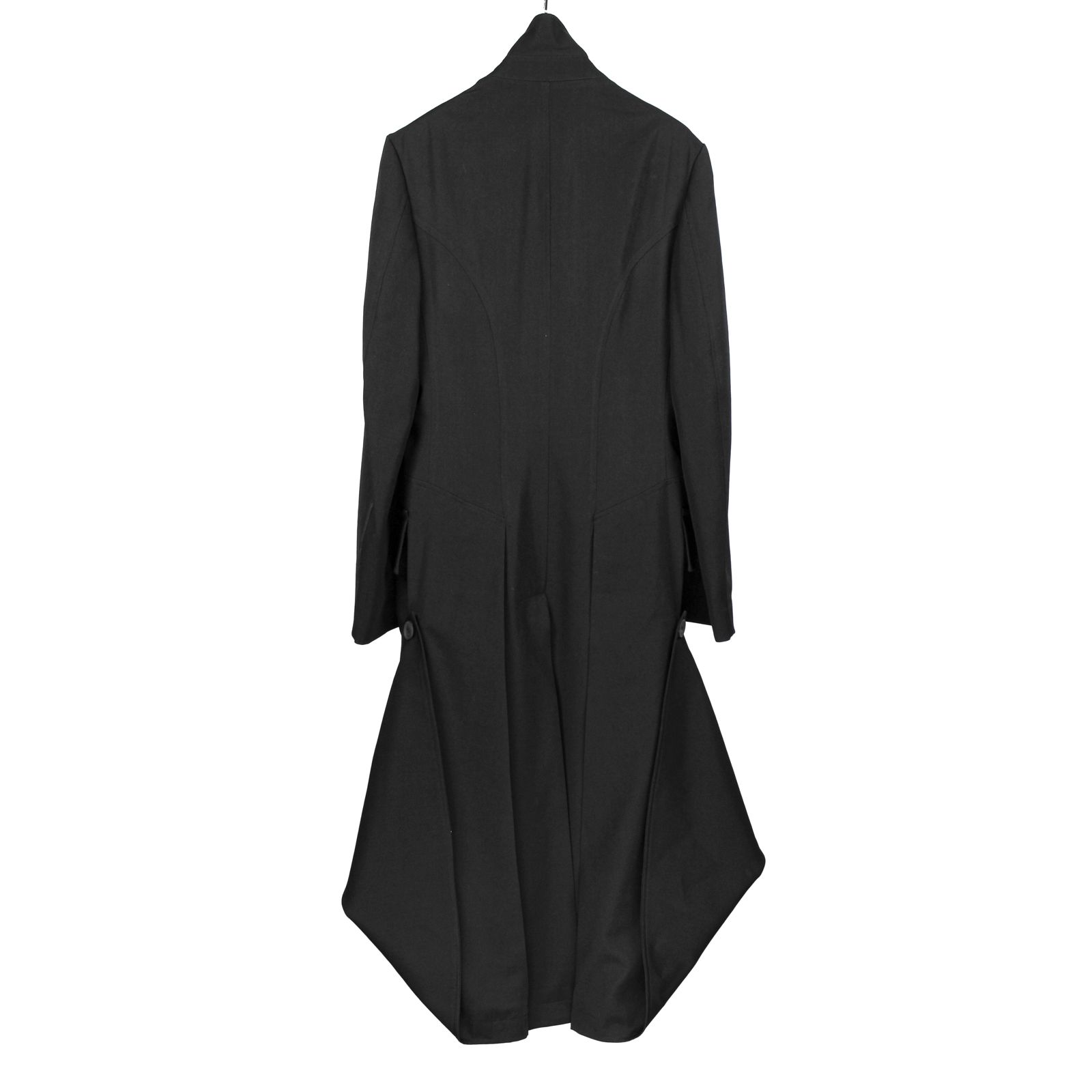 yohji yamamoto - pour homme | ナポレオンロングジャケット / シワ