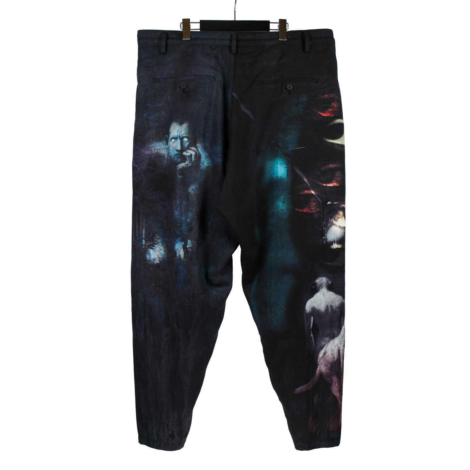 yohji yamamoto - pour homme | 8本タックプリントP / パンツ (メンズ